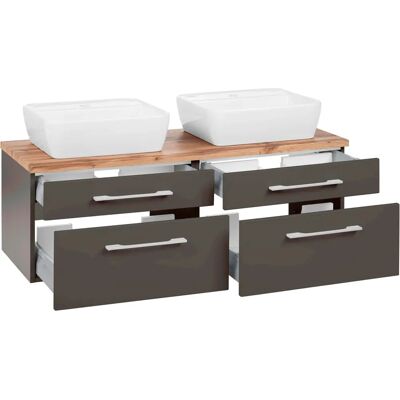 WELLTIME Davos Unterschrank - Modernes Badezimmermöbel, 120cm breit WELLTIME Davos Unterschrank - Modernes Badezimmermöbel, 120cm breit