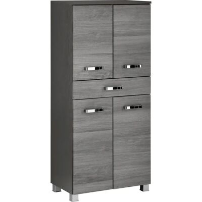 HELD MÖBEL Ravenna Badschrank - 60x135cm - Grau HELD MÖBEL Ravenna Badschrank - 60x135cm - Grau