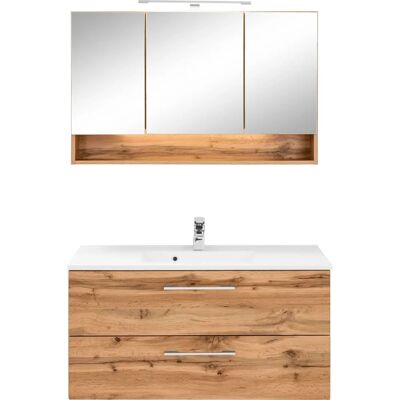 WELLTIME Soria Badezimmermöbel-Set - 100cm - Softclose Türen WELLTIME Soria Badezimmermöbel-Set - 100cm - Softclose Türen