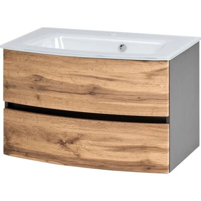 WELLTIME Kaunas Soft-Close Wandwaschbecken - Waschtisch WELLTIME Kaunas Soft-Close Wandwaschbecken - Waschtisch