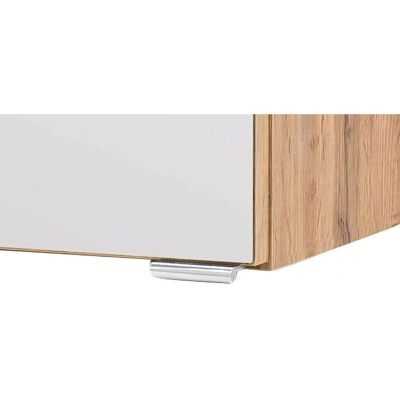 WELLTIME Kaunas Badezimmer-Set - Wotaneiche - 120x200cm - Badmöbel WELLTIME Kaunas Badezimmer-Set - Wotaneiche - 120x200cm - Badmöbel