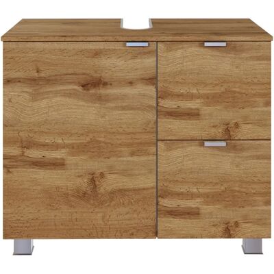 WELLTIME Bauska Badschrank - 2 Schubladen, 70x35x53 cm WELLTIME Bauska Badschrank - 2 Schubladen, 70x35x53 cm