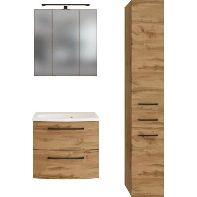 WELLTIME Chicago Badezimmer-Set - 90x47x200 cm WELLTIME Chicago Badezimmer-Set - 90x47x200 cm