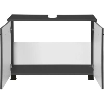 WELLTIME Trento Modernes Waschbeckenunterschrank - 2 Türen, 80cm WELLTIME Trento Modernes Waschbeckenunterschrank - 2 Türen, 80cm