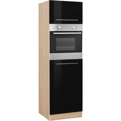 Held Möbel Eton Küchen Schrank - Wendemodell, 60cm breit - Schwarz Hochglanz Held Möbel Eton Küchen Schrank - Wendemodell, 60cm breit - Schwarz Hochglanz