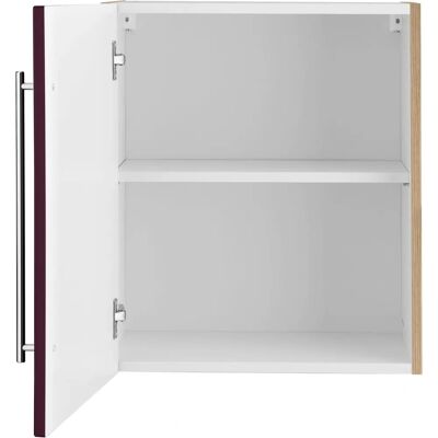 Kochstation KS-Samos - Lila Hochglanz Hängeschrank - 50cm Kochstation KS-Samos - Lila Hochglanz Hängeschrank - 50cm