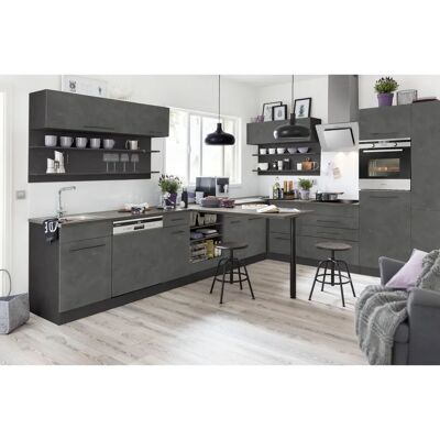 Kochstation KS-Tulsa Wandhängeschrank - 110x33x34cm, grau Kochstation KS-Tulsa Wandhängeschrank - 110x33x34cm, grau