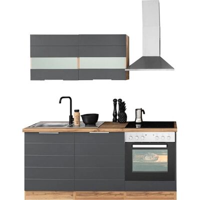 Kochstation KS-Luhe - 180cm Küchenzeile Kochstation KS-Luhe - 180cm Küchenzeile