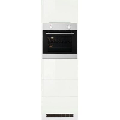 Kochstation KS-Brindisi Backofenumbauschrank - 2 Türen, 60x200cm, Weiß Hochglanz Kochstation KS-Brindisi Backofenumbauschrank - 2 Türen, 60x200cm, Weiß Hochglanz
