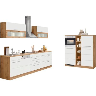 Kochstation KS-Wien Küchen-Set - 440x60cm - Weiß Kochstation KS-Wien Küchen-Set - 440x60cm - Weiß