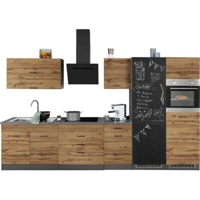 KOCHSTATION - KS-Trier - grafit - 350x60cm - kitchen unit KOCHSTATION - KS-Trier - grafit - 350x60cm - kitchen unit