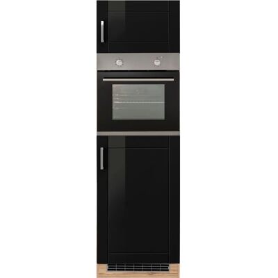 Held Möbel Tinnum Küchen Schrank - Reversible MDF Türen - Schwarz - Küchen Schrank Held Möbel Tinnum Küchen Schrank - Reversible MDF Türen - Schwarz - Küchen Schrank