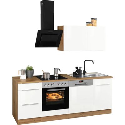 Kochstation KS-Brindisi - Komplettküchen-Set - 220cm Kochstation KS-Brindisi - Komplettküchen-Set - 220cm