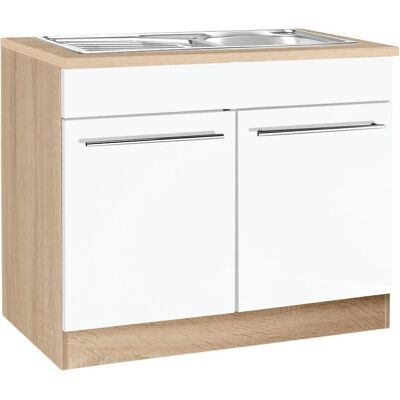 HELD MÖBEL Eton Küchenschrank - 2 Türen, 100cm breit HELD MÖBEL Eton Küchenschrank - 2 Türen, 100cm breit