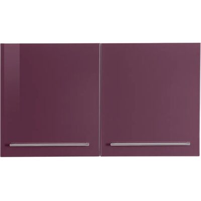 Held Möbel Eton Hängeschrank - Aubergine Hochglanz - 2 Türen - 100 cm breit Held Möbel Eton Hängeschrank - Aubergine Hochglanz - 2 Türen - 100 cm breit
