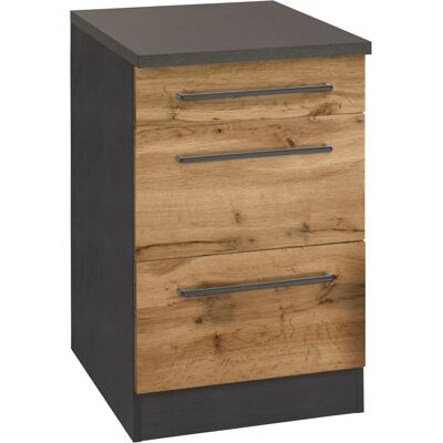 Kochstation KS-Tulsa - 50cm Breit Küchenschrank Kochstation KS-Tulsa - 50cm Breit Küchenschrank