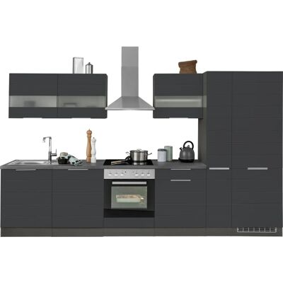 Kochstation KS-Luhe Komplettküchen-Set - Grau Kochstation KS-Luhe Komplettküchen-Set - Grau