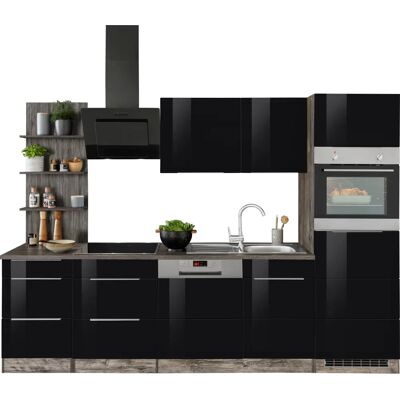 Küchenzeile KS-Brindisi - Komplettküchen-Set mit Glaskeramikkochfeld Küchenzeile KS-Brindisi - Komplettküchen-Set mit Glaskeramikkochfeld