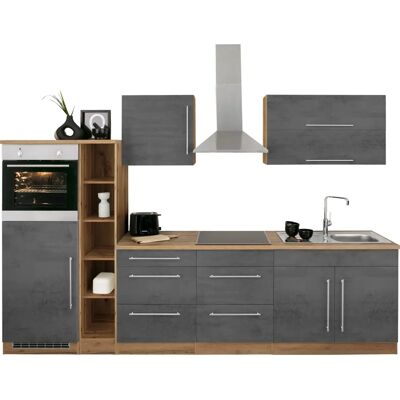 Kochstation KS-Samos - Komplettküchen-Set mit Backofen Kochstation KS-Samos - Komplettküchen-Set mit Backofen