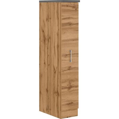 Kochstation KS-Colmar - 3 Ablagen, Braun, 30cm Breit - Apothekerschrank Kochstation KS-Colmar - 3 Ablagen, Braun, 30cm Breit - Apothekerschrank
