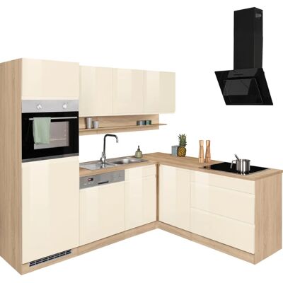 Kochstation KS-Virginia Beige Eckküche - Küche Kochstation KS-Virginia Beige Eckküche - Küche