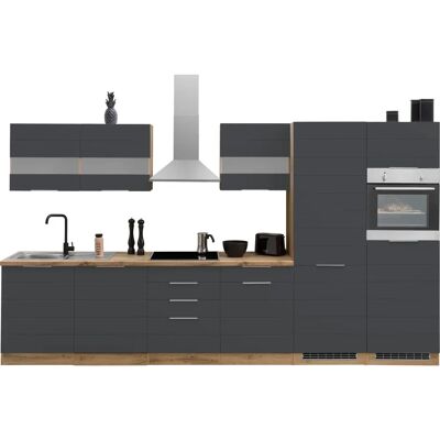 Kochstation KS-Luhe Komplettküchen-Set - Wotaneiche & MDF Kochstation KS-Luhe Komplettküchen-Set - Wotaneiche & MDF