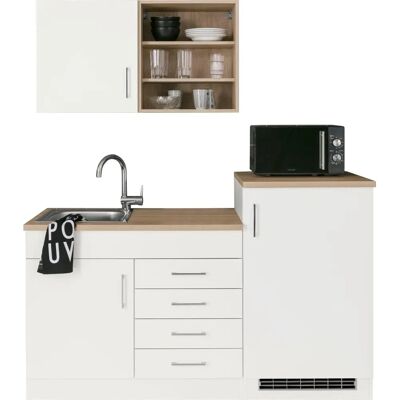 KOCHSTATION KS-Mali - Küchenunterschrank - Weiß - 160cm Breite KOCHSTATION KS-Mali - Küchenunterschrank - Weiß - 160cm Breite