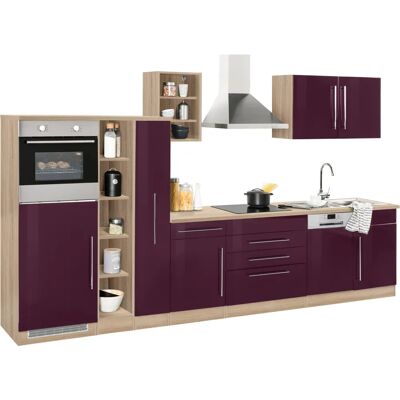Kochstation KS-Samos - Komplettküchen-Set mit Glaskeramikkochfeld - Küche Kochstation KS-Samos - Komplettküchen-Set mit Glaskeramikkochfeld - Küche