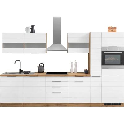 Kochstation KS-Luhe Weiße Küchenzeile - Küchen Set Kochstation KS-Luhe Weiße Küchenzeile - Küchen Set