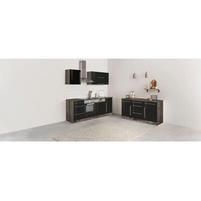 Kochstation KS-Samos - Moderne Küchenzeile - 220cm Breit Kochstation KS-Samos - Moderne Küchenzeile - 220cm Breit