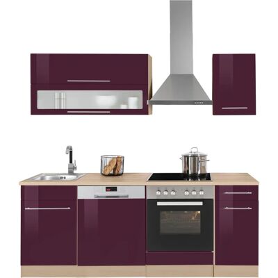 Kochstation KS-Eton - Komplettküchen-Set - 210x60cm Kochstation KS-Eton - Komplettküchen-Set - 210x60cm