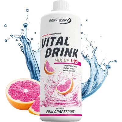 Best Body Nutrition Vital Drink ZEROP - Rózsaszín grapefruit - Koncentrát Best Body Nutrition Vital Drink ZEROP - Rózsaszín grapefruit - Koncentrát