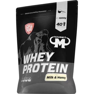 Mammut Whey Protein Milk & Honey - Molkenproteinpulver Mammut Whey Protein Milk & Honey - Molkenproteinpulver