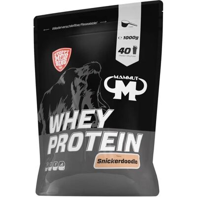 Mammut MM Whey Protein Snickerdoodle Pulver 1000 g Mammut MM Whey Protein Snickerdoodle Pulver 1000 g