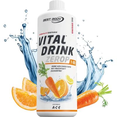 Best Body Nutrition Vital Drink Zerop - 1000ml - ACE, bez cukru Best Body Nutrition Vital Drink Zerop - 1000ml - ACE, bez cukru
