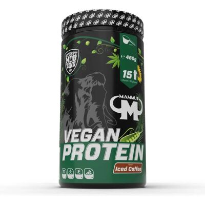 Mammut Vegan Protein - 460g - Eiskaffee Geschmack - Veganes Proteinpulver Mammut Vegan Protein - 460g - Eiskaffee Geschmack - Veganes Proteinpulver
