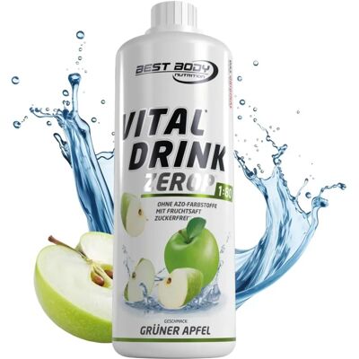 Best Body Nutrition Low Carb Vital Drink 1000ml Zöld Alma - Sportital Best Body Nutrition Low Carb Vital Drink 1000ml Zöld Alma - Sportital
