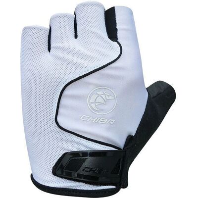Guanti da Ciclismo Chiba S - Bianco Traspirante Guanti da Ciclismo Chiba S - Bianco Traspirante