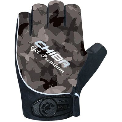 Chiba - Gel Premium Lady - Dunkelgrau - Größe M - Fahrradhandschuhe Chiba - Gel Premium Lady - Dunkelgrau - Größe M - Fahrradhandschuhe