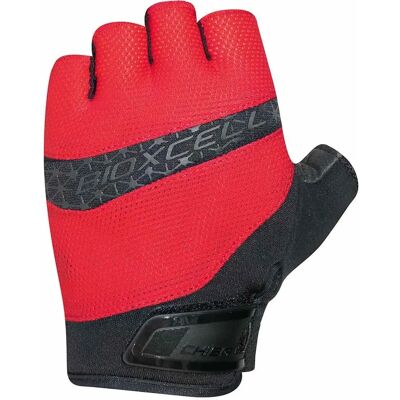 Gants de cyclisme Rio Chiba Bioxcell Pro - Rouge L - Publicité Gants de cyclisme Rio Chiba Bioxcell Pro - Rouge L - Publicité