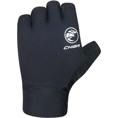 Gants de Cyclisme Noirs Rio Chiba Pro - Respirants & Absorbants - Publicité Gants de Cyclisme Noirs Rio Chiba Pro - Respirants & Absorbants - Publicité