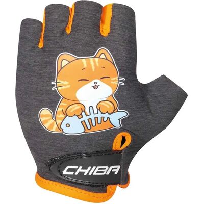 Chiba - Rio Cool - Grau/Orange - L - Fahrrad-Handschuhe Chiba - Rio Cool - Grau/Orange - L - Fahrrad-Handschuhe