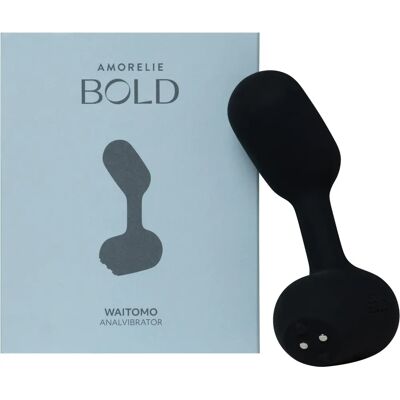 Amorelie - Waitomo - Nero - Silicone - Vibratore anale Amorelie - Waitomo - Nero - Silicone - Vibratore anale