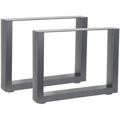 MELKO - 2X table glides - Grey - 64x43 cm MELKO - 2X table glides - Grey - 64x43 cm