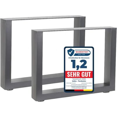 MELKO - 2X table glides - Grau - 64x43 cm MELKO - 2X table glides - Grau - 64x43 cm