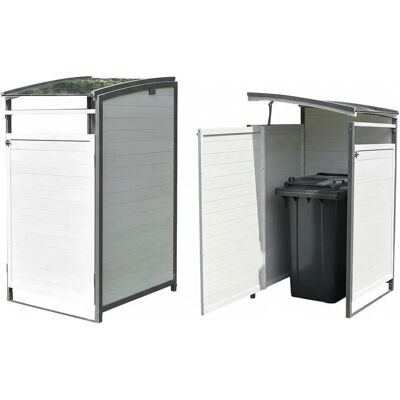 MELKO - 120L Holzbox - Holz - 120L - Abfalleimer Box MELKO - 120L Holzbox - Holz - 120L - Abfalleimer Box
