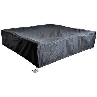 MELKO - 64x64x80 cm Rattanstuhlabdeckung - schwarz - Furniture cover MELKO - 64x64x80 cm Rattanstuhlabdeckung - schwarz - Furniture cover