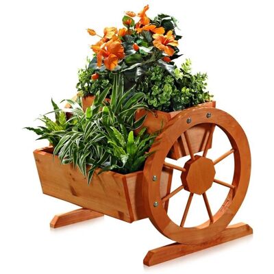 MELKO - 2x Flower Pots with Wheels - Vaso balcone - Con vasca d'acqua - Vaso con ruote MELKO - 2x Flower Pots with Wheels - Vaso balcone - Con vasca d'acqua - Vaso con ruote