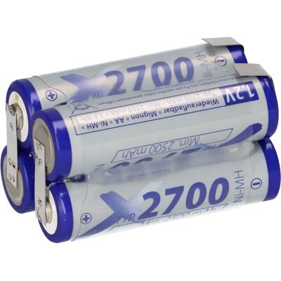 Akkuman - Akkupack 4,8V 2700mAh F2x2 Zelle AA LF Z-Form Akkuman - Akkupack 4,8V 2700mAh F2x2 Zelle AA LF Z-Form