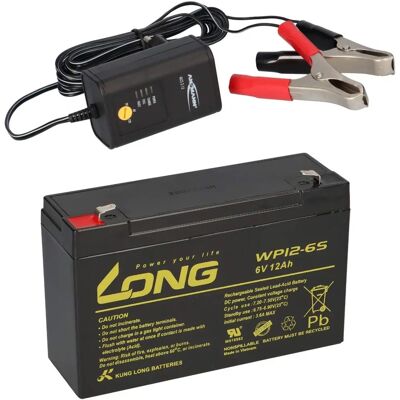 KungLong AGM WP Serie 6V 12Ah Batterie KungLong AGM WP Serie 6V 12Ah Batterie